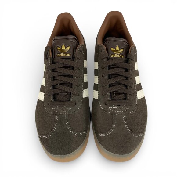 adidas Gazelle Golf Spikeless Men\'s Dark Brown Spikeless Golf Shoes JQ7747 main image 10